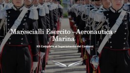 'Concorso Marescialli Esercito - Marina - Aeronautica'